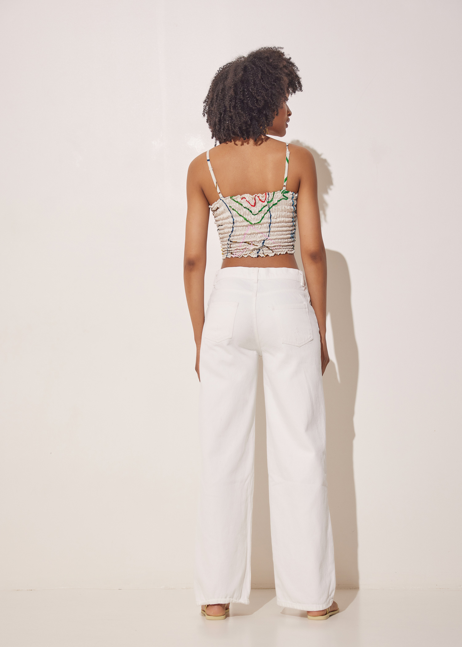JOY CROP TOP PRINTED INTIMACY - Image 2