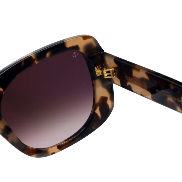 RHODES IN MARBLE BROWN WITH PURPLE GRADIENT LENSES - Image 6