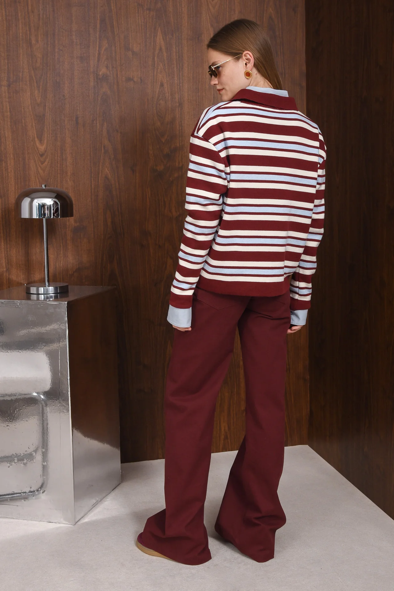 OBSESSIVE PANTS BORDEAUX - Image 6