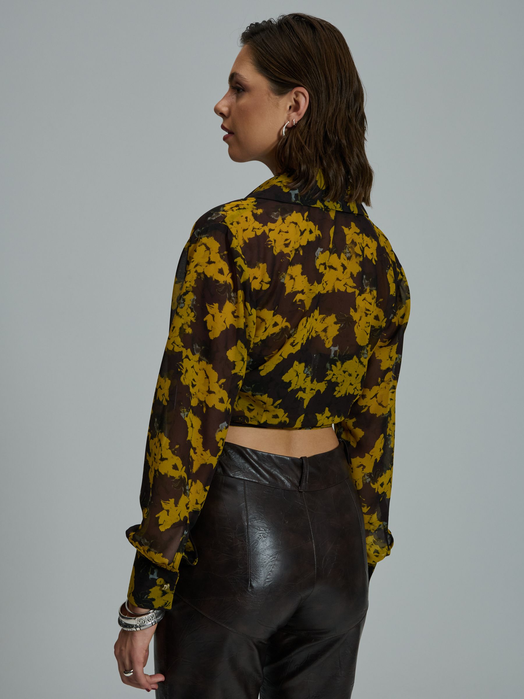 SERENA DARK YELLOW TOP - Image 2
