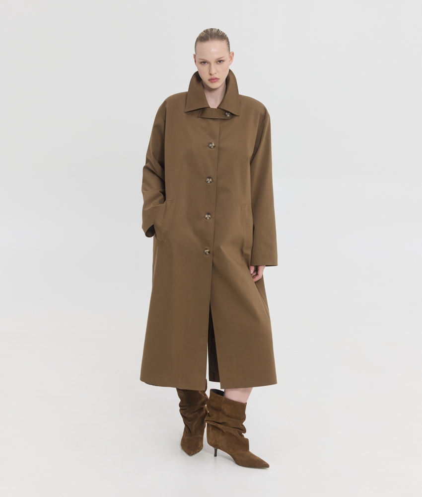 OPHELIA LONG TRENCH COAT - Image 3