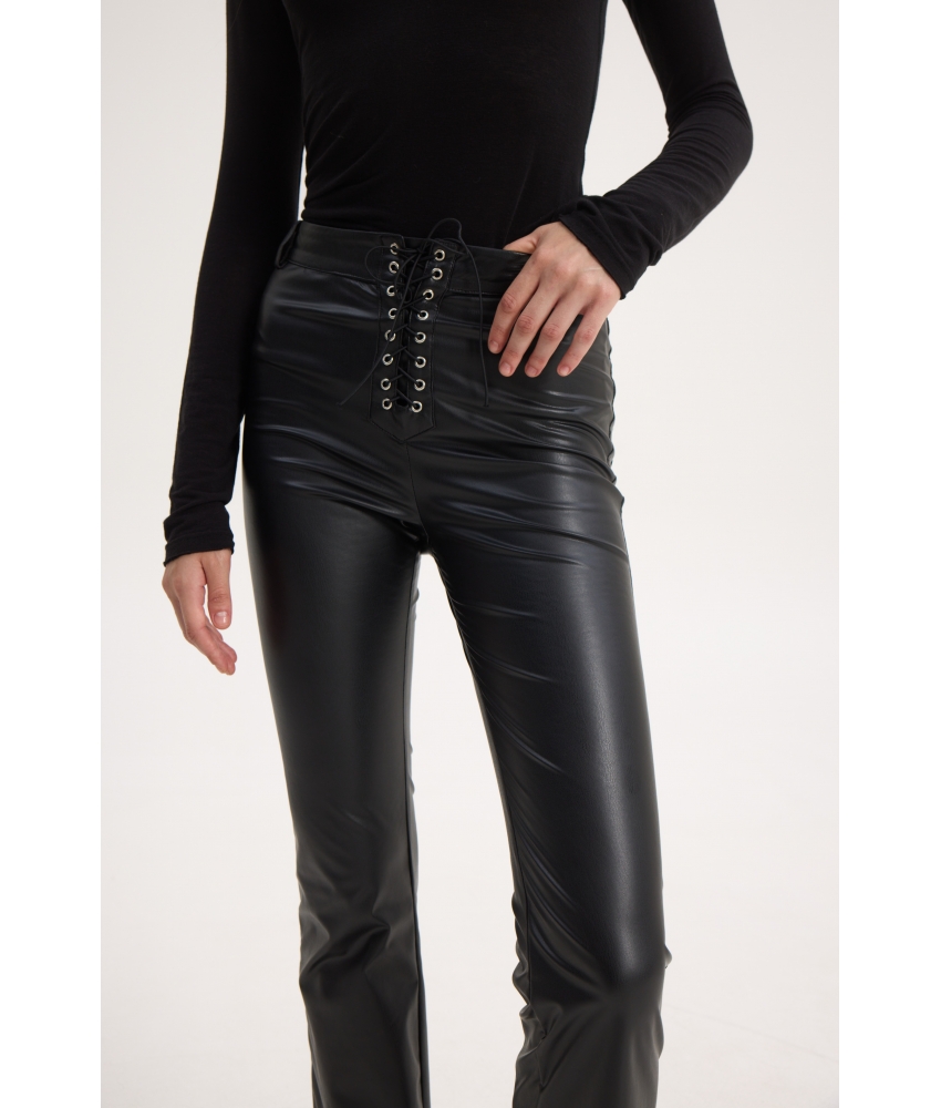 HEATHER PANTS BLACK - Image 4